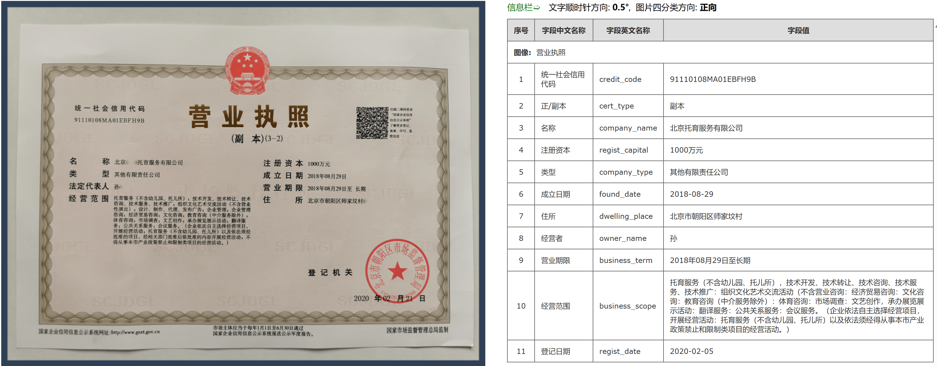 营业执照代办