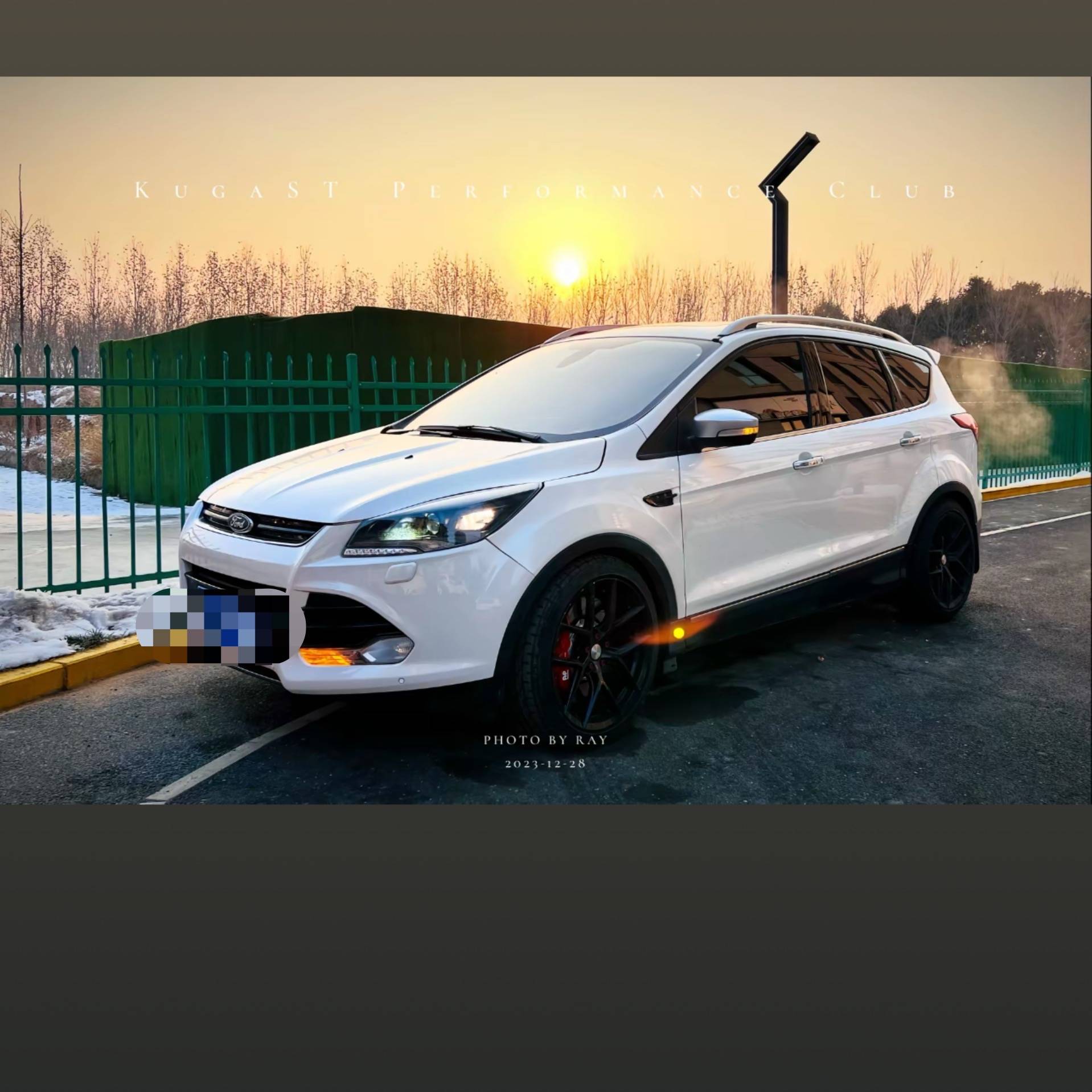 福特翼虎改装kt绞牙避震优化操控性与风阻表现