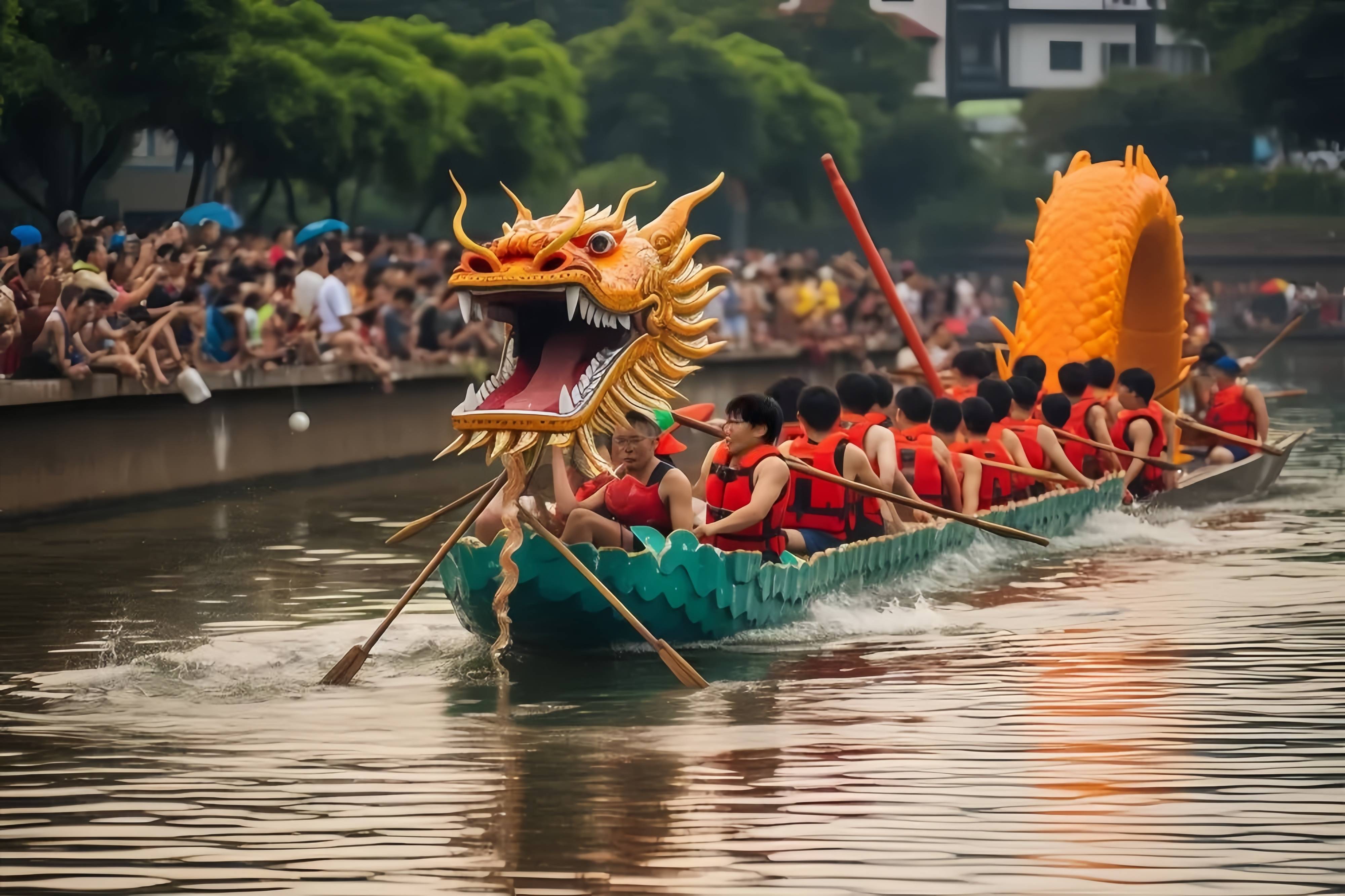 这些地方龙舟赛最热闹,民俗味儿十足
