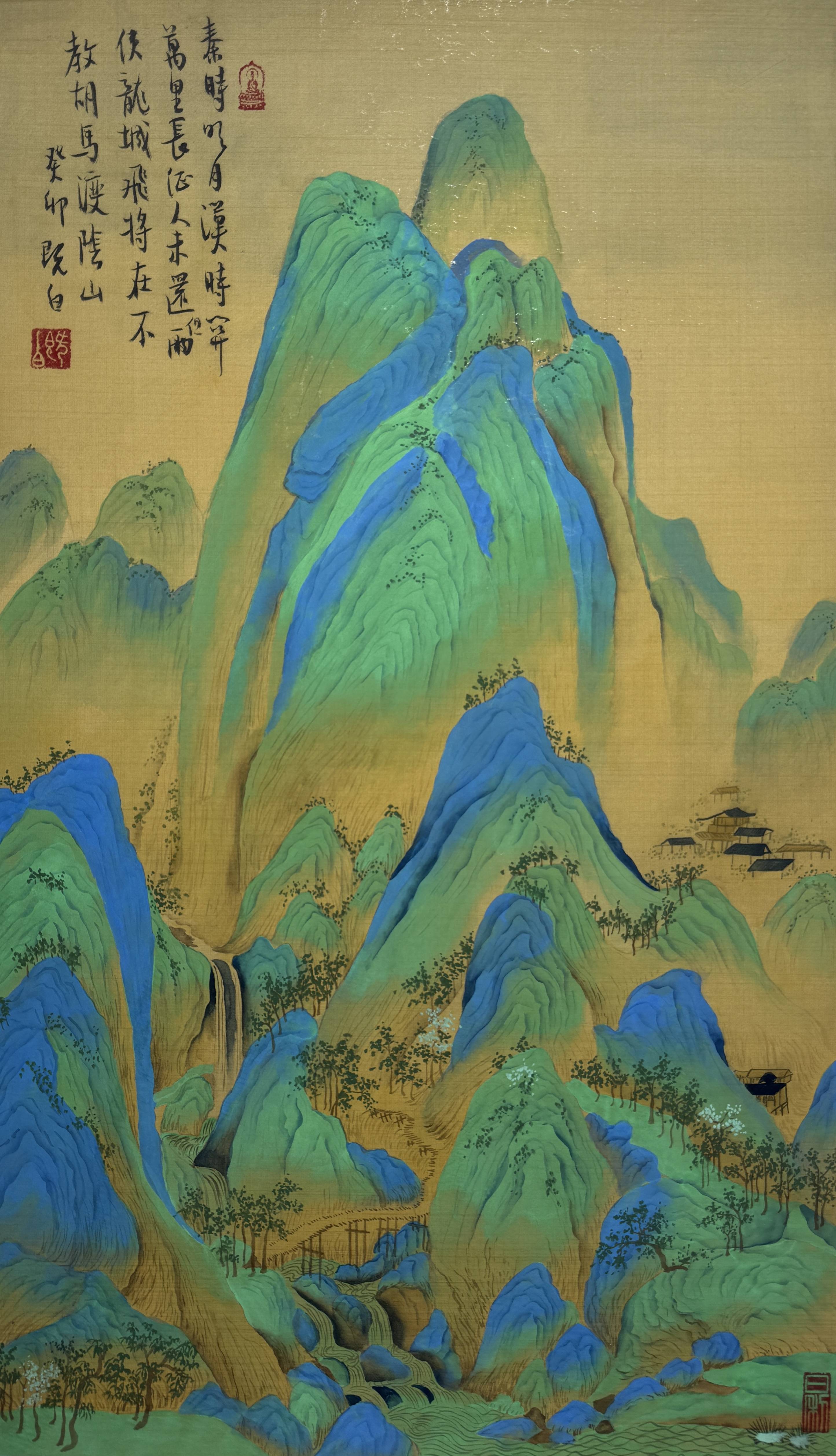 当代宋元山水画新生派代表画家吴既白作品欣赏