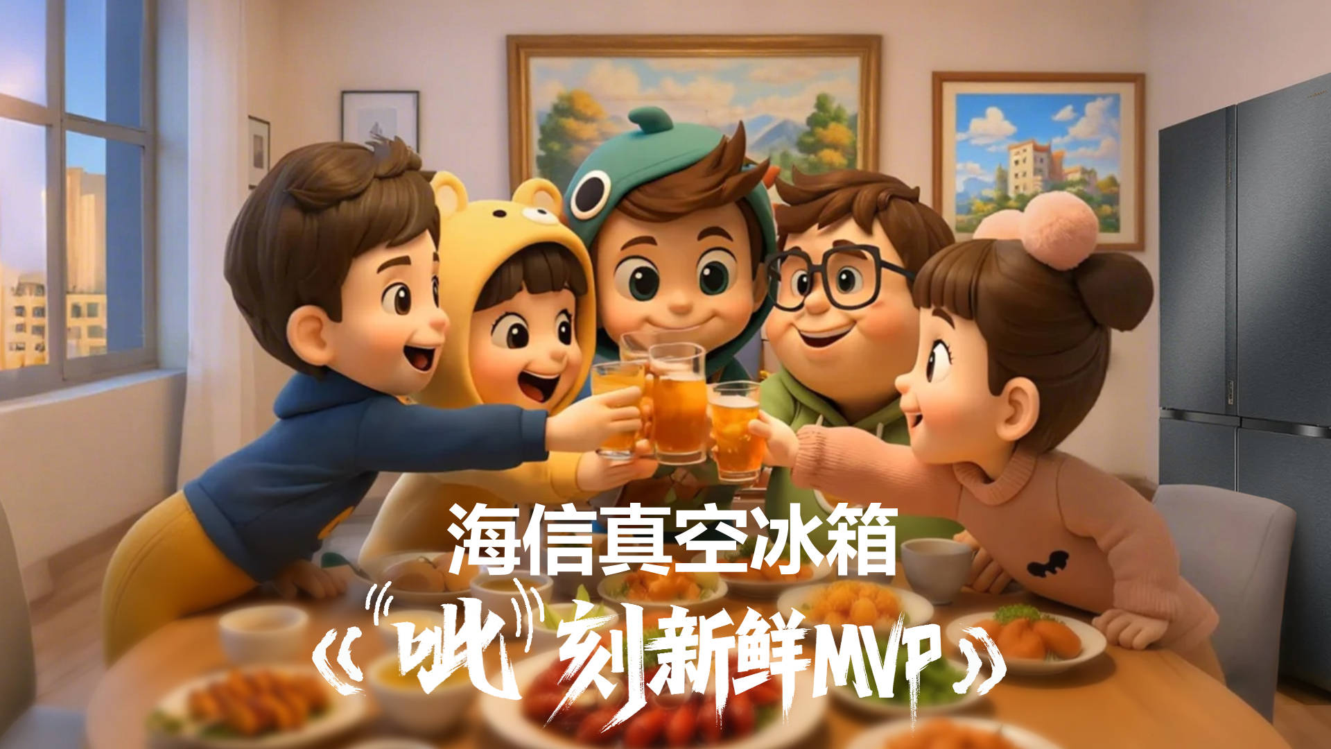 《海信冰箱《呲刻MVP》发布，魔性旋律下藏着怎样的保鲜黑科技？》
