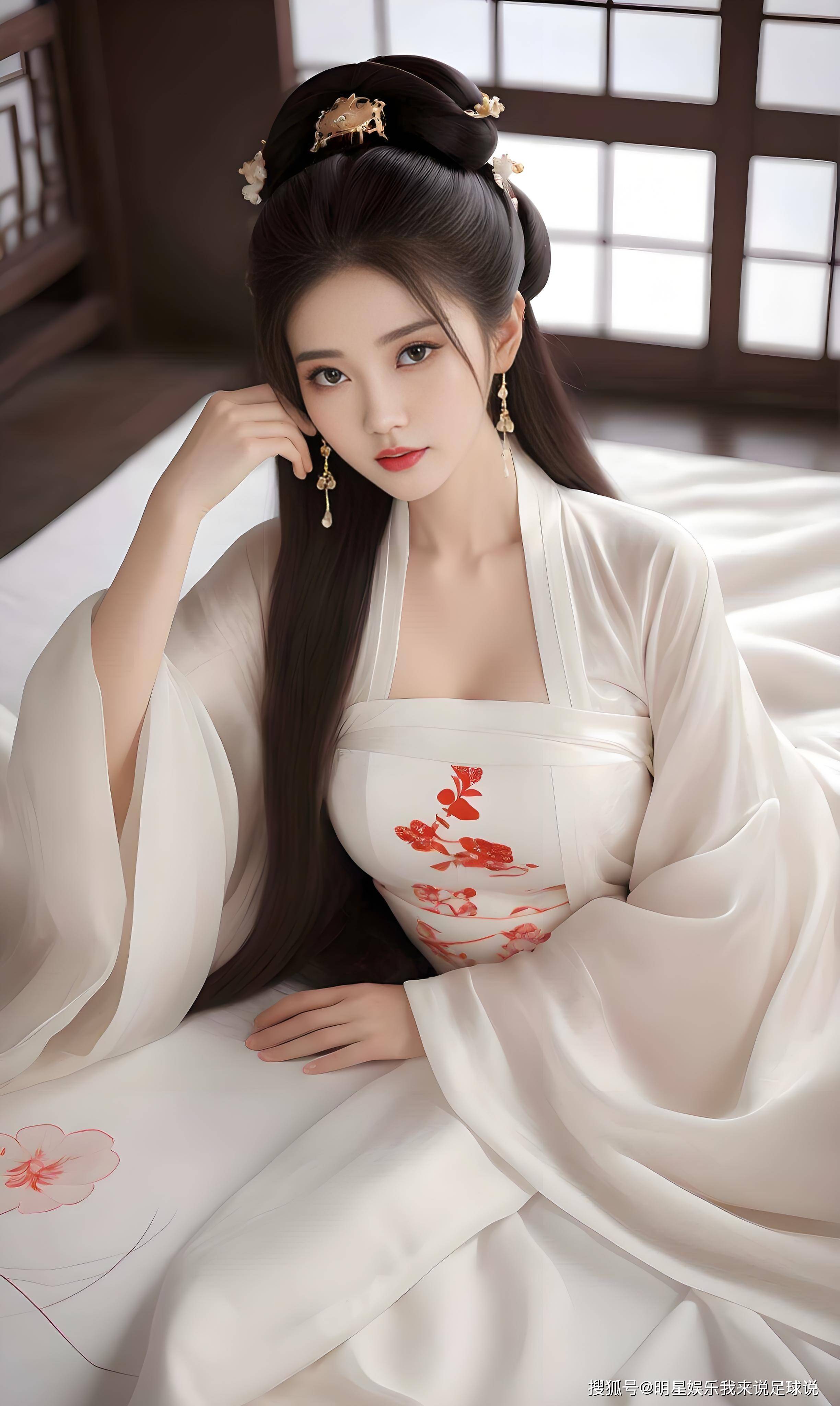 盛唐齐胸襦裙裙带当风,如流云倾泻;宋代褙子素雅清丽,似月下芙蕖;明制