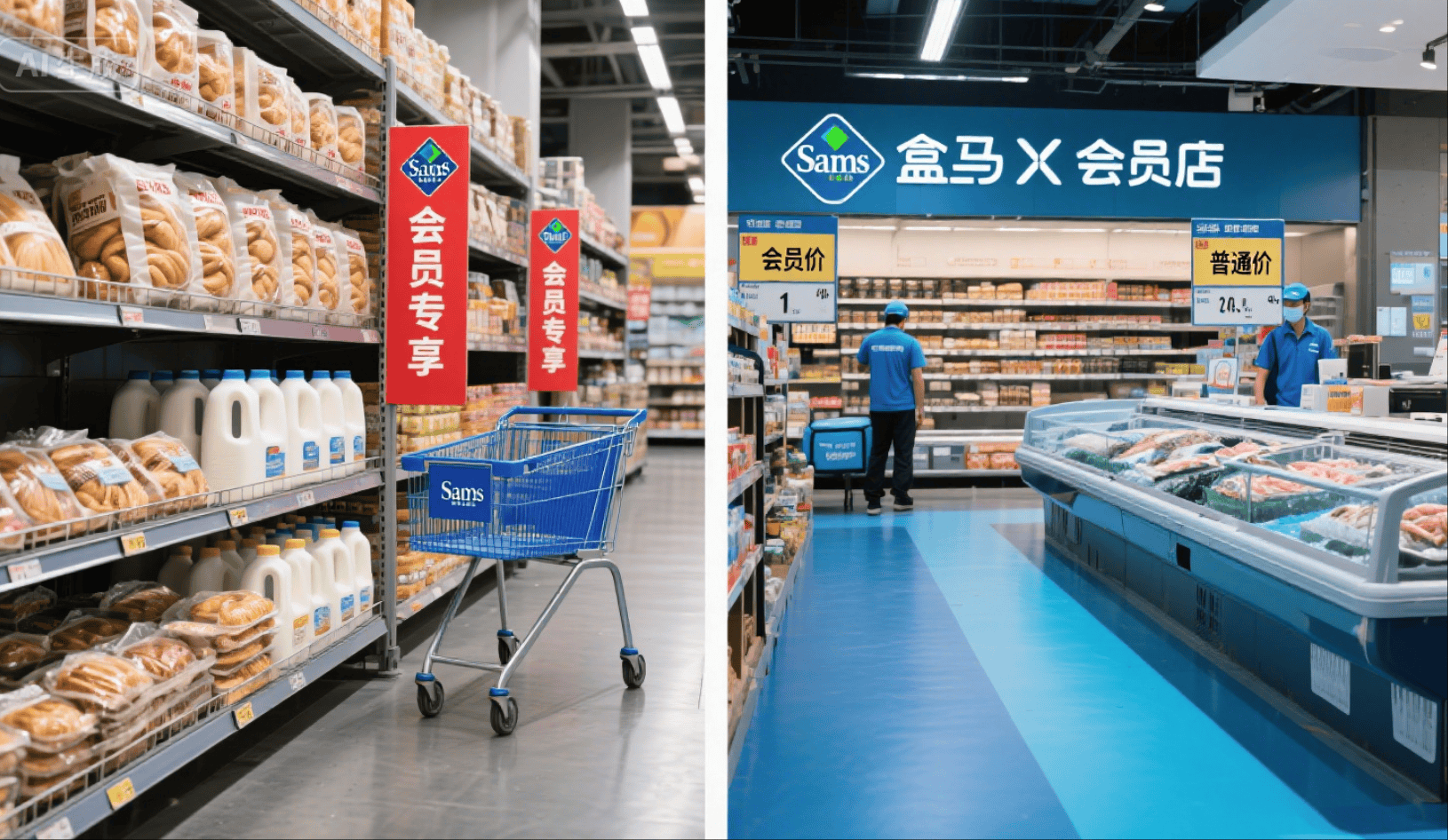 SAM的负面评论和Hema商店的关闭以及中国的会员制