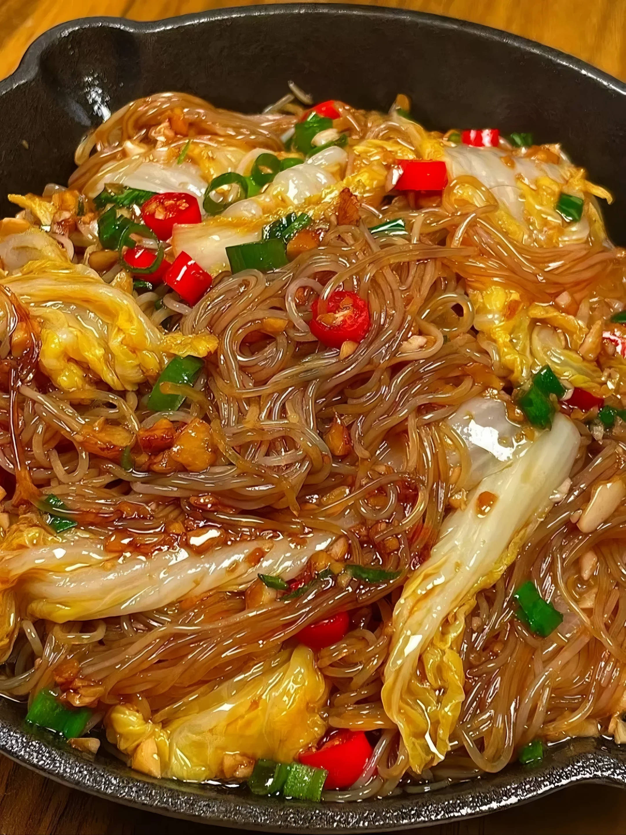 这菜比肉还好吃!蒜香扑鼻的粉丝娃娃菜,让我连干三碗饭!_清甜_蒜末_葱花