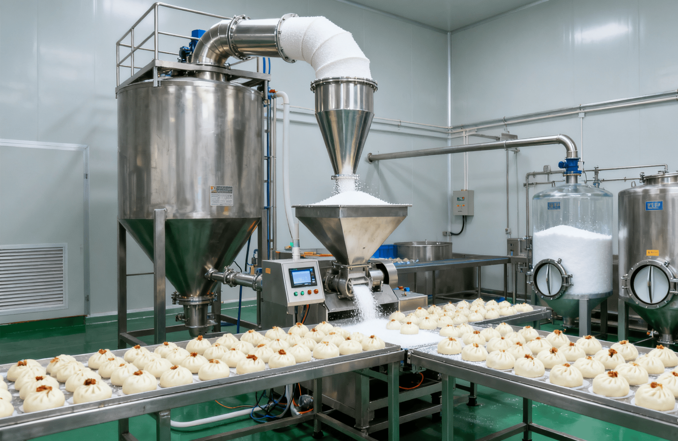 叉烧包企业如何通过面粉处理升级实现品质标准化