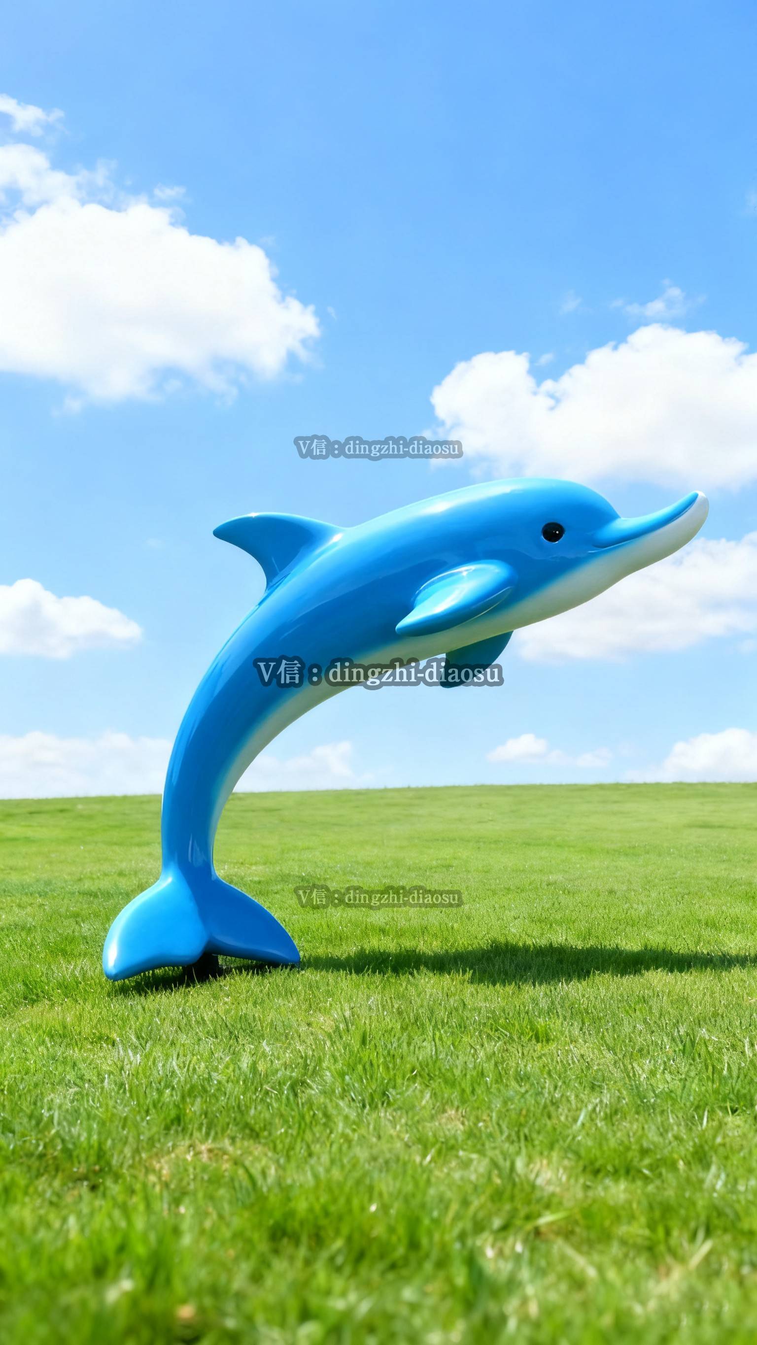 老牌加工厂玻璃钢海豚雕塑定制,开启艺术与功能兼具之旅