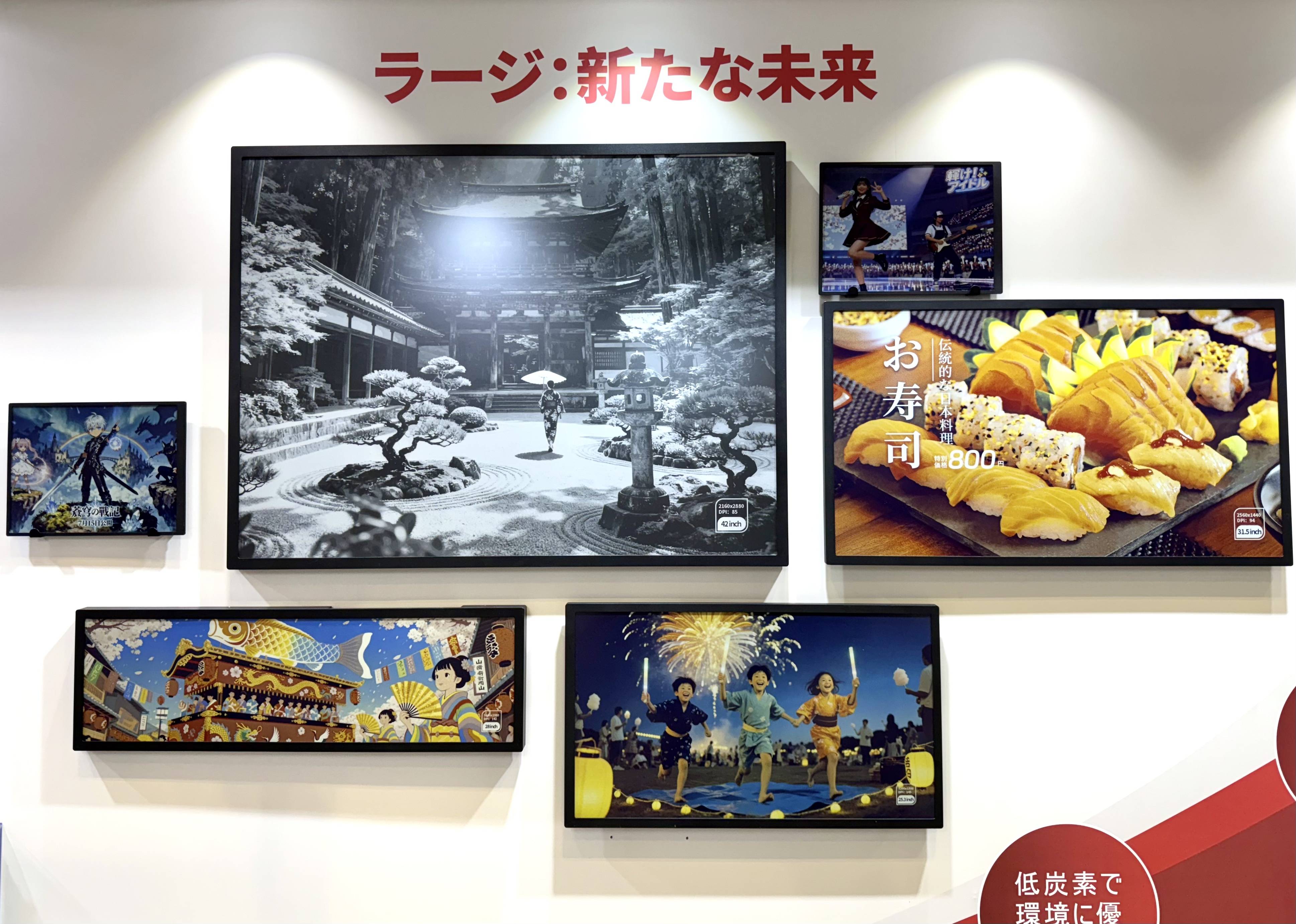 DKE东方科脉亮相CEATEC2025,以多元电子纸技术产品获高度认可 的图4