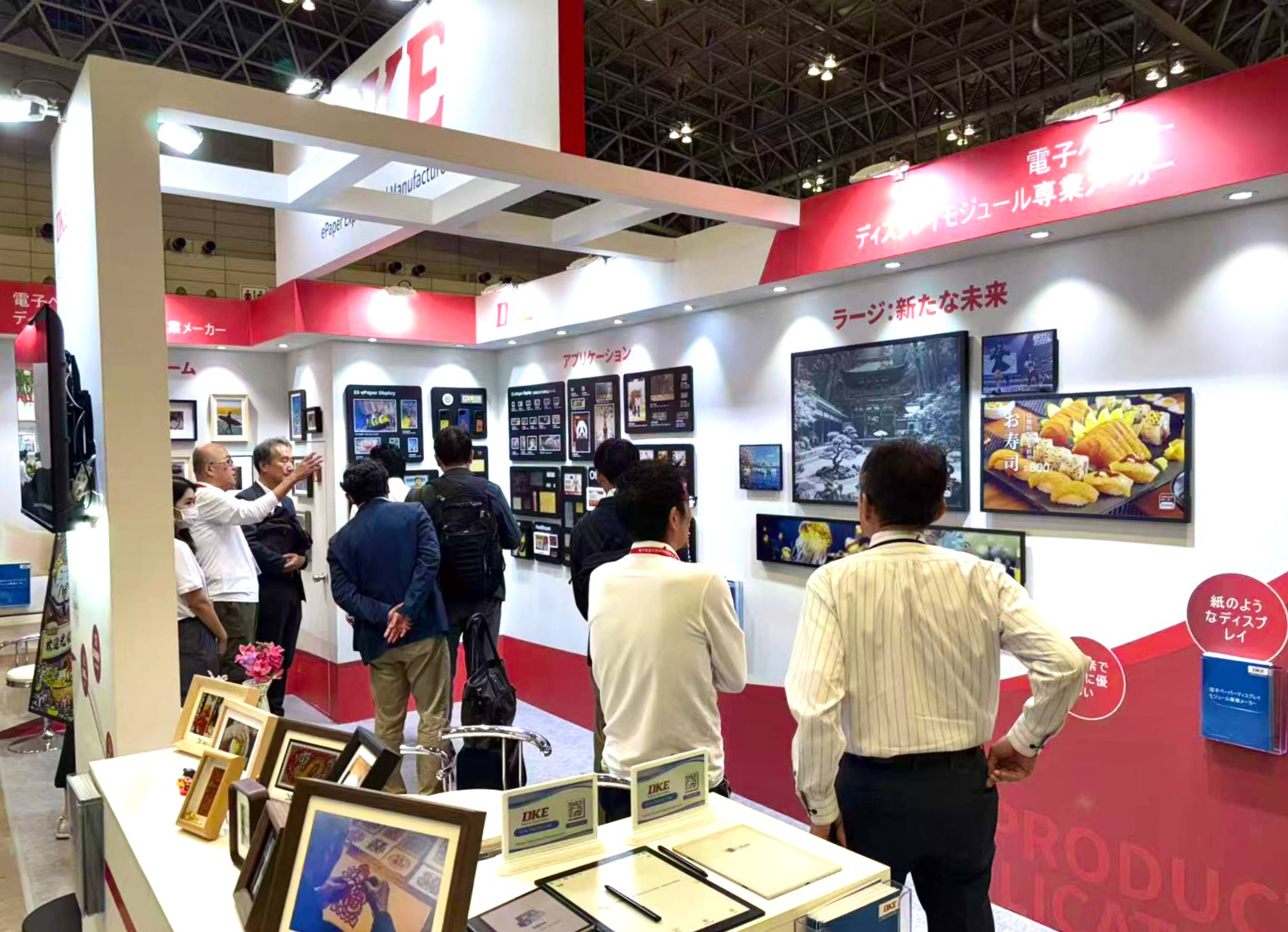 DKE东方科脉亮相CEATEC2025,以多元电子纸技术产品获高度认可 的图8