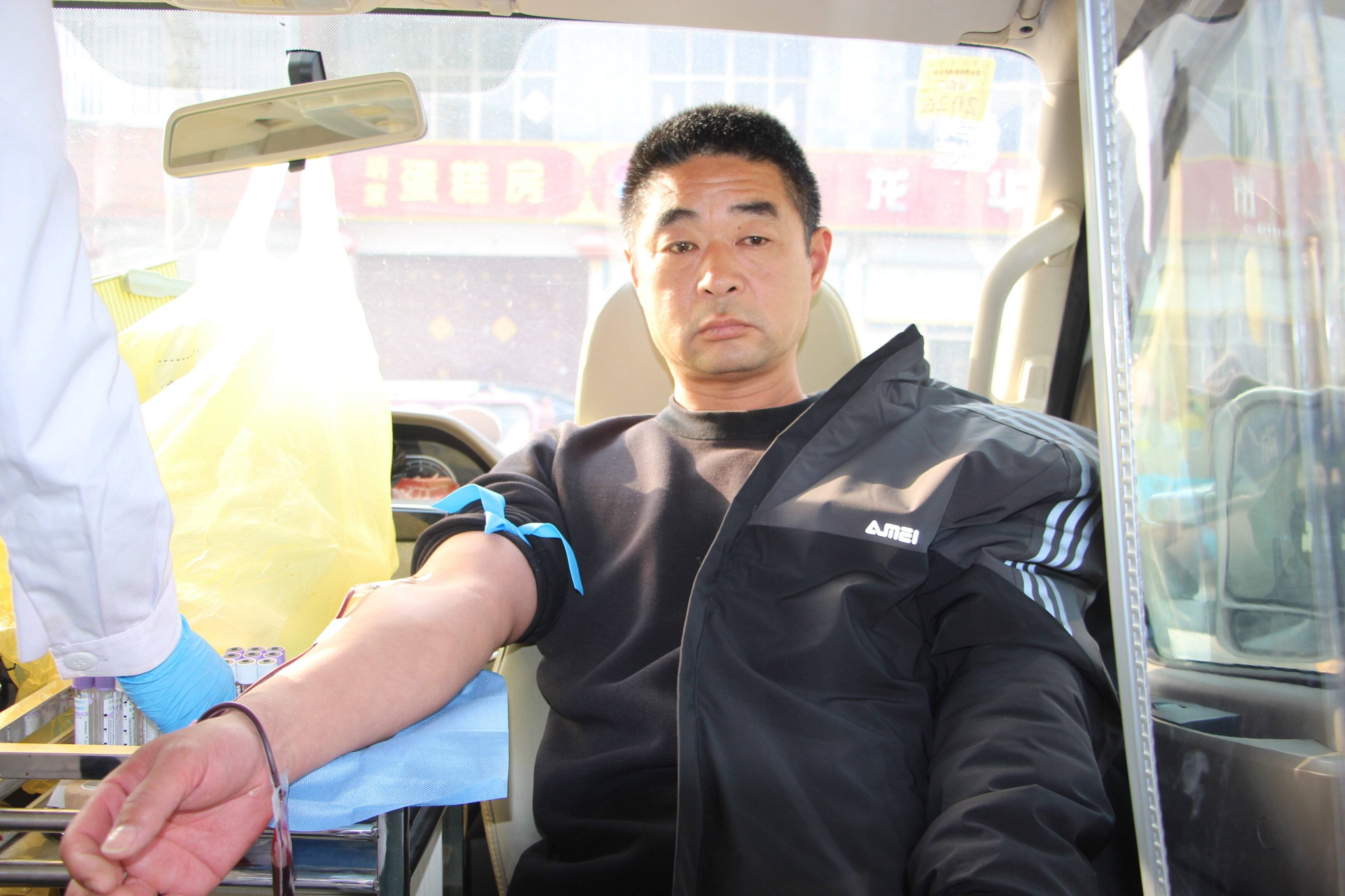 —单县龙王庙镇组织开展无偿献血活动