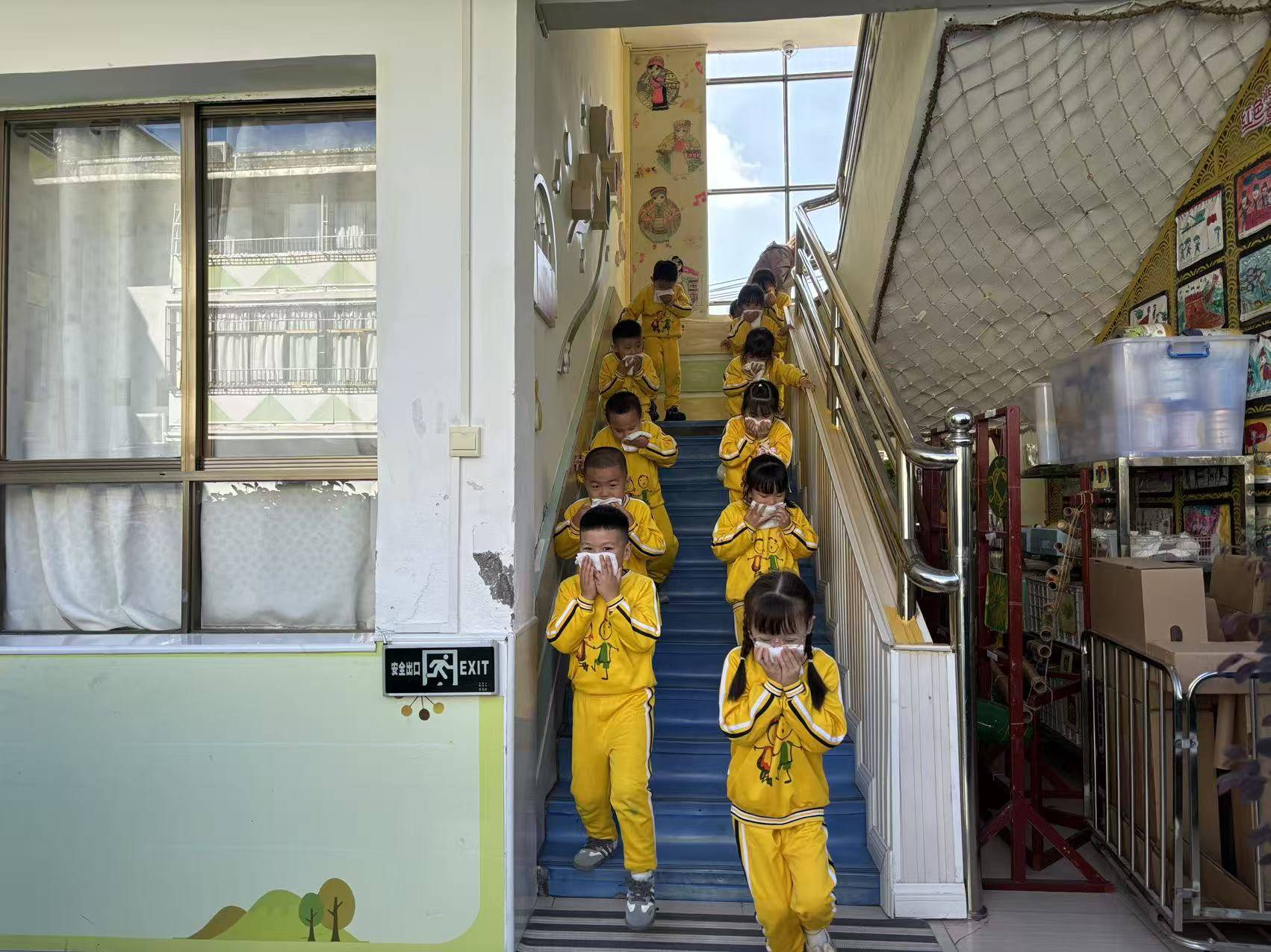 寻乌县幼儿园(中山园)消防应急疏散演练练预案