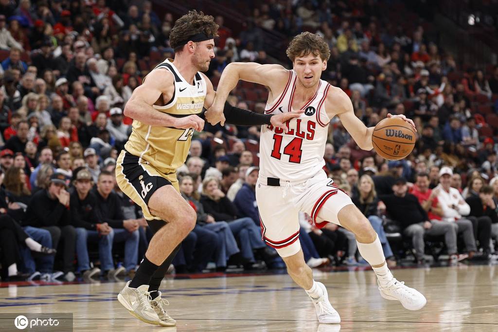 武切维奇28+12吉迪18+12+11 公牛送奇才14连败