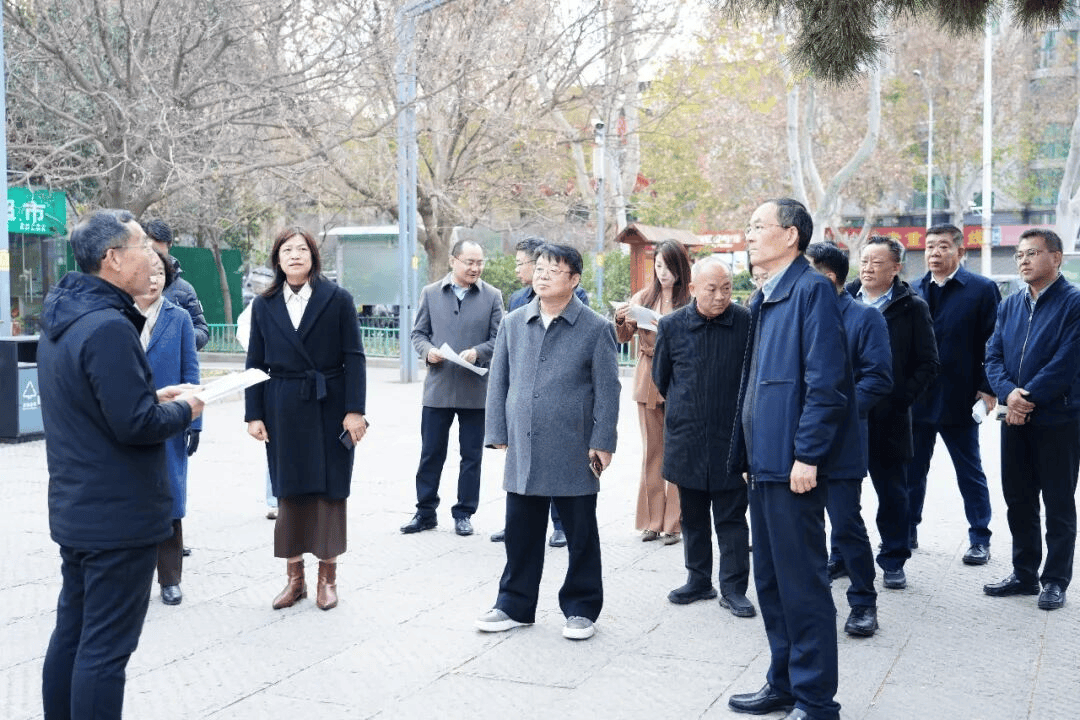 世纪金榜张泉董事长参加槐荫区人大常委会2025年民生实事项目专项视察