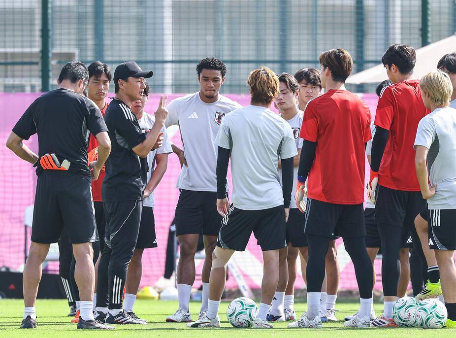 日本队赛前训练仅开放15分钟 日媒指出球队进攻存问题
