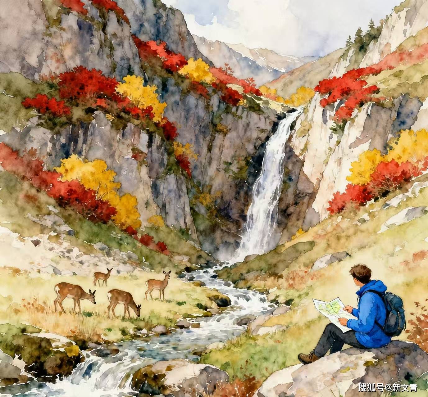 李景辉｜《画家与山》