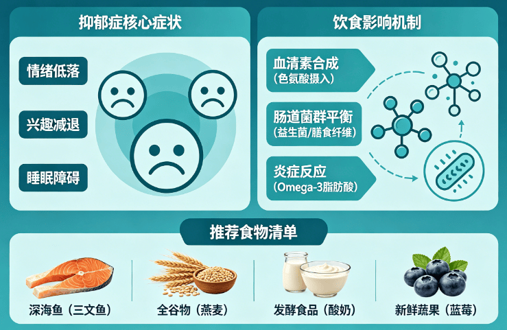 你的饮食菜单可能是抑郁康复的关键钥匙