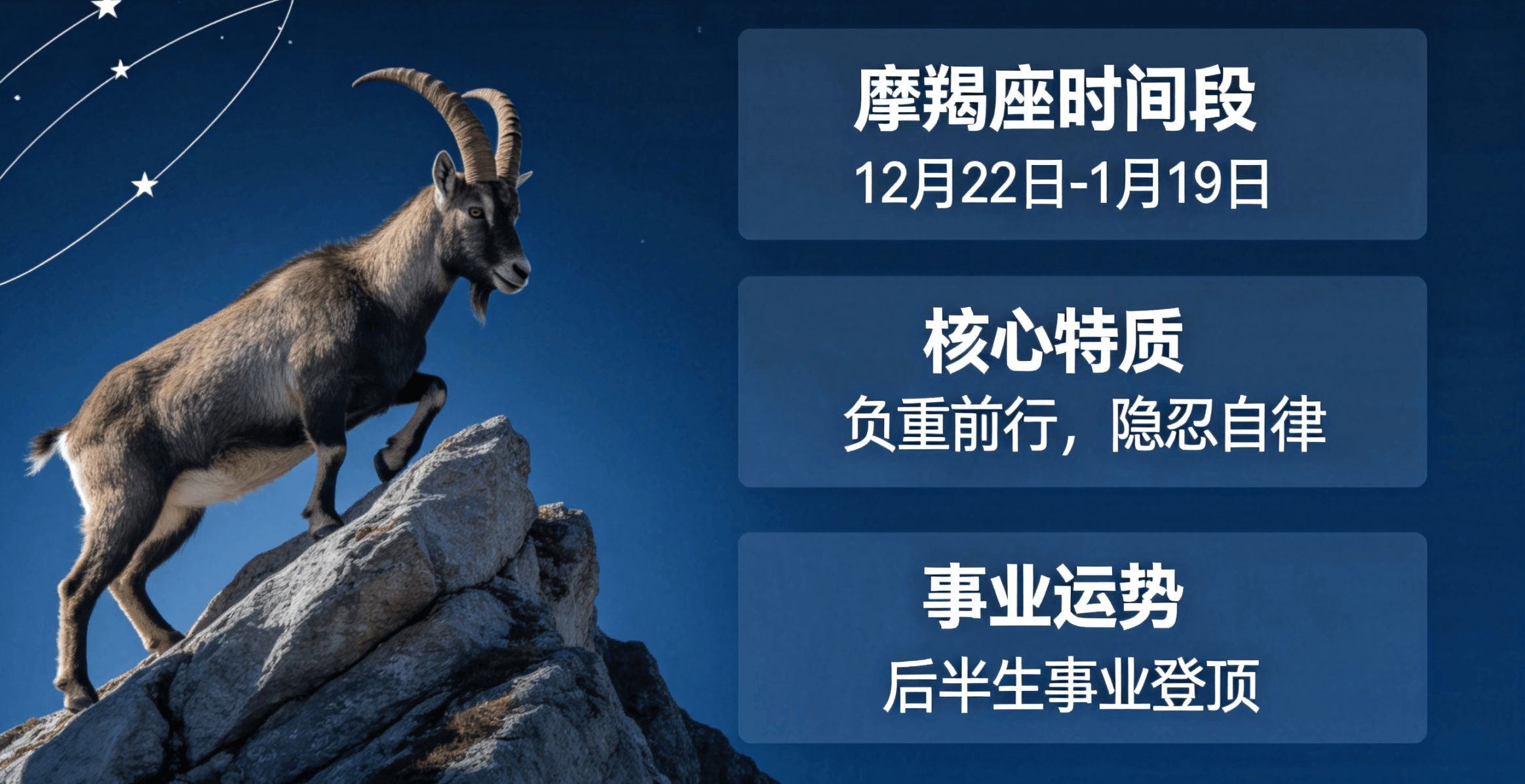 jimeng-2026-05-13-6611-摩羯座：负重前行排列三骰宝，忍受自律，后半惹行状登顶加入星座时候段 还有星座代表性的标....png