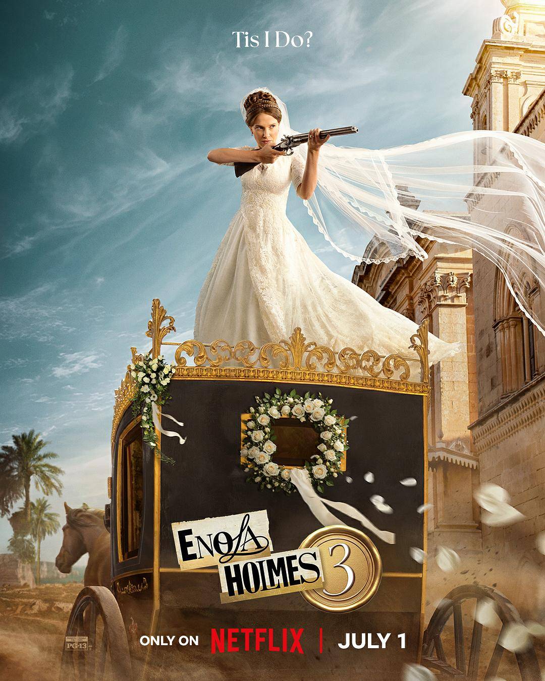 Netflix探案动作冒险片《福尔摩斯小姐3》发布正式预告 伊诺拉回归举枪搭救哥哥