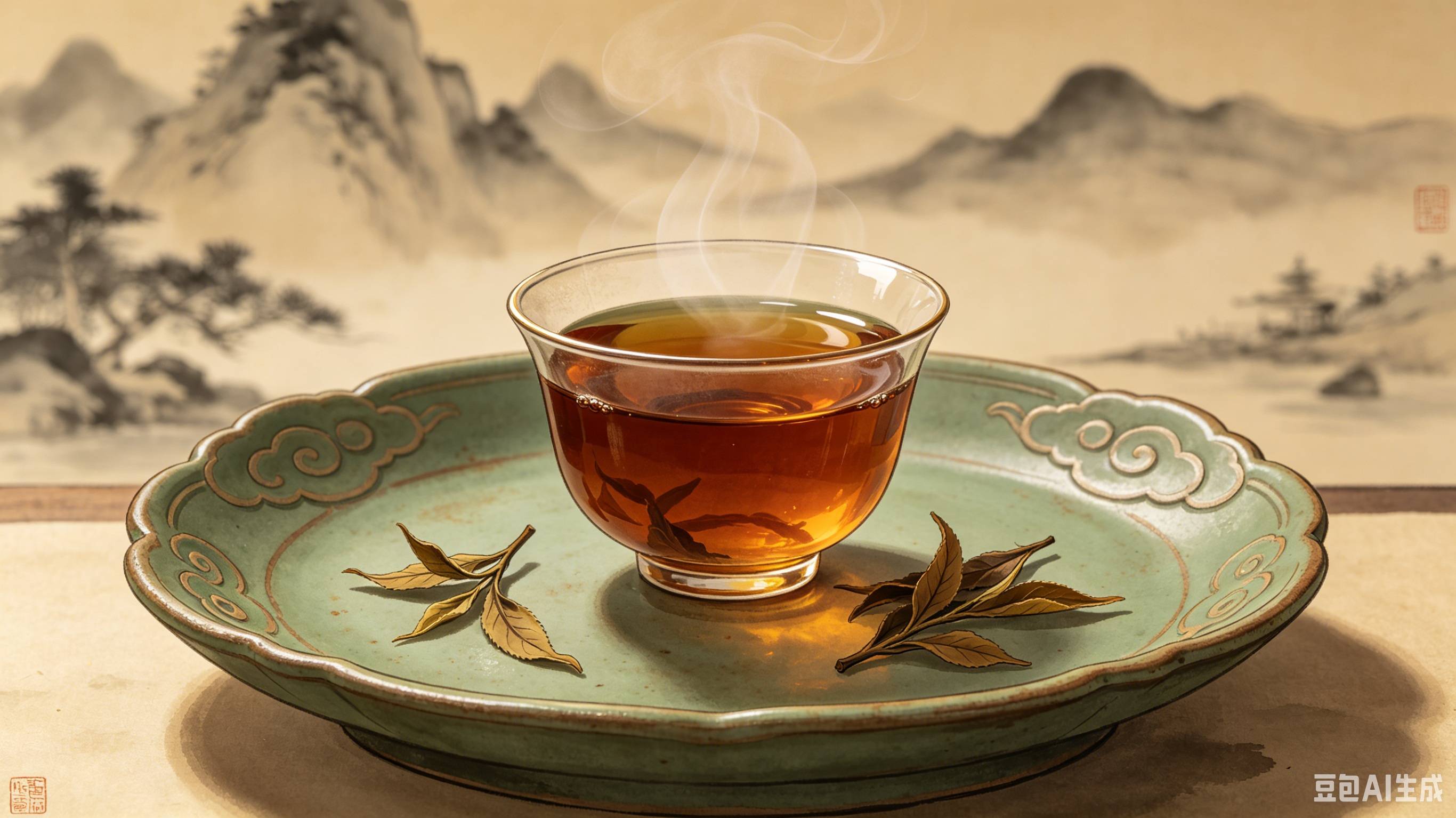 德元升养生茶饮：黑茶的燃脂妙用，日常饮用助力体态管理