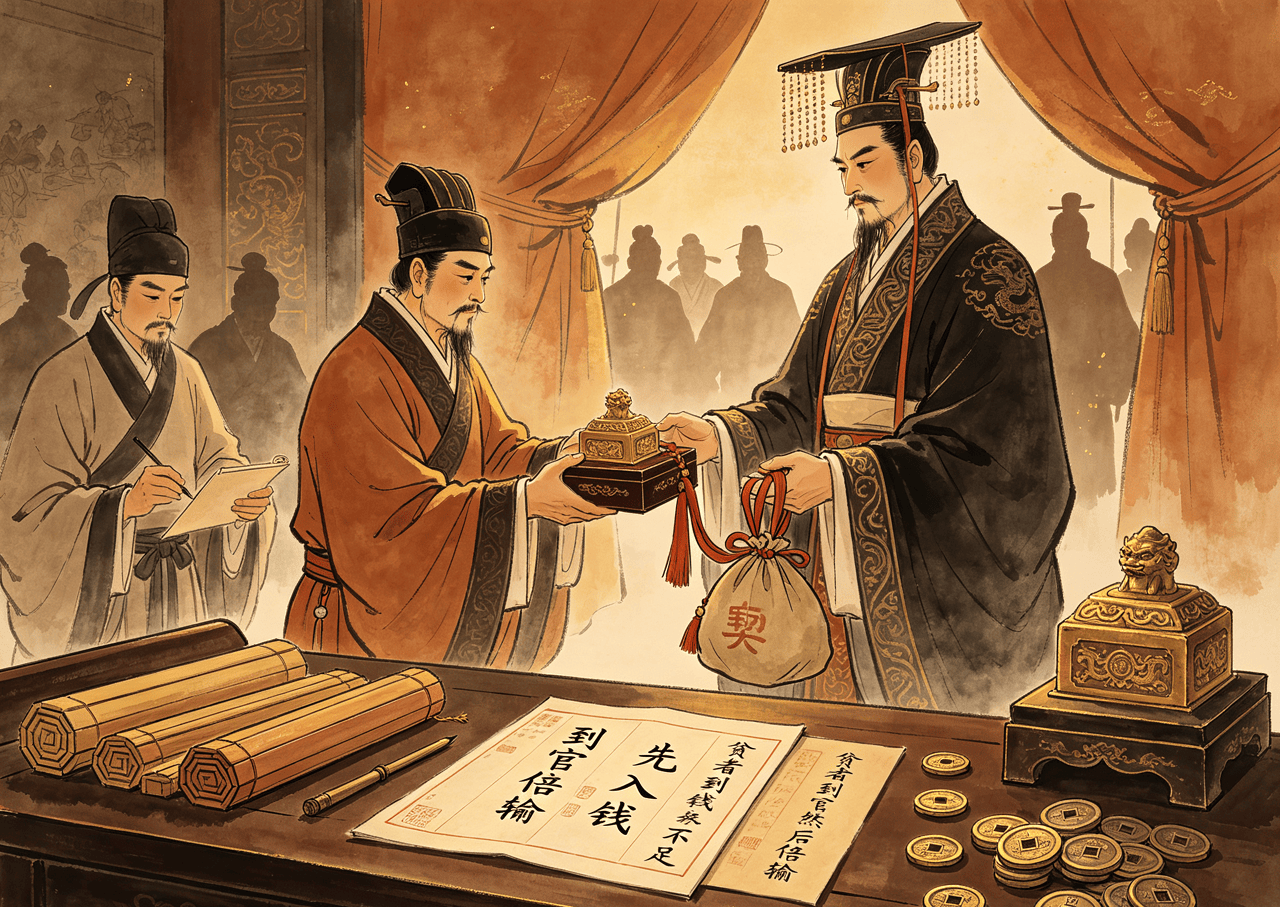 汉灵帝西园卖官四副配图 (2).png