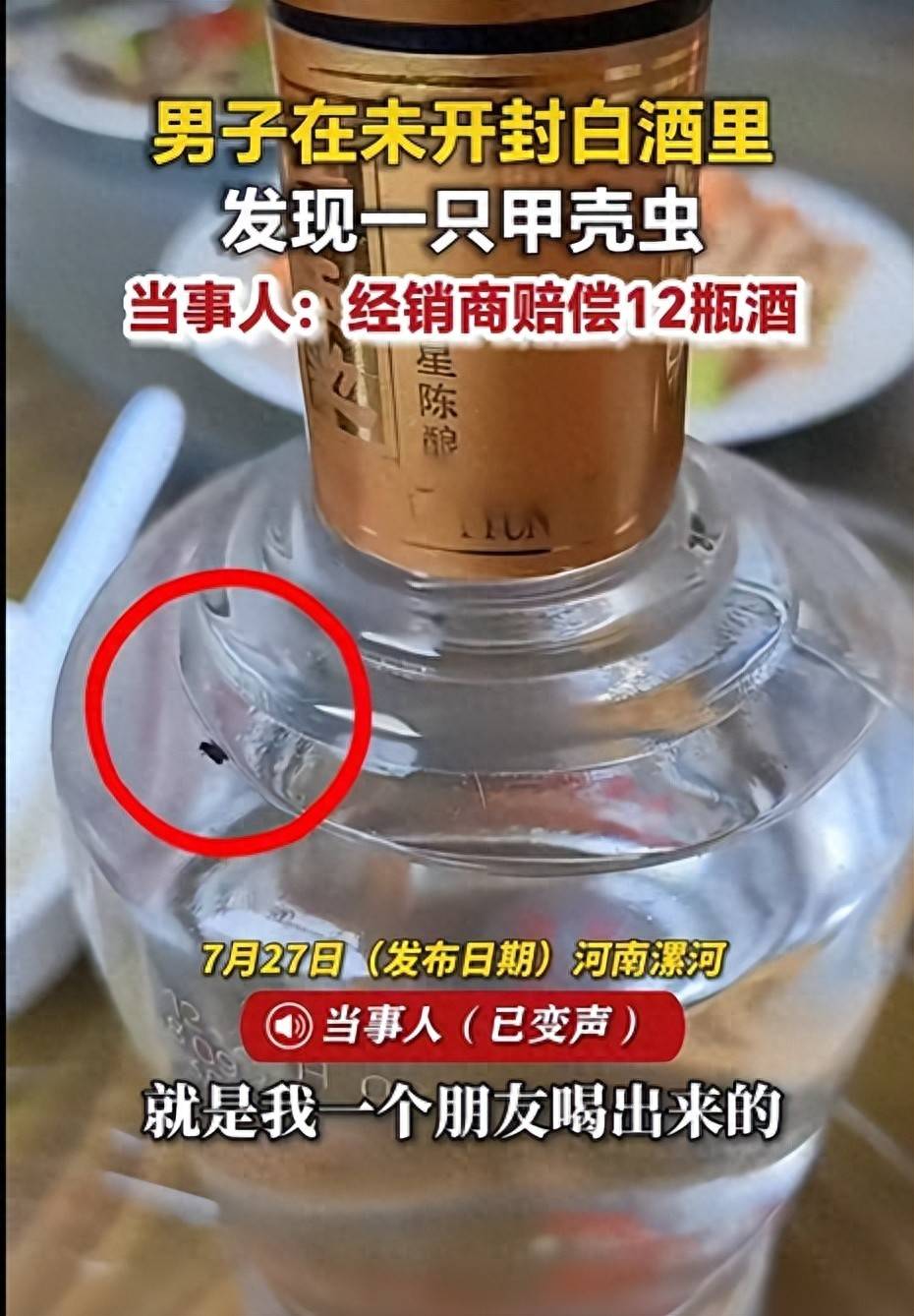 一瓶未开的白酒,藏着一只小虫:普通人的维权,最见人心纯粹 (图1) 文章配图-1
