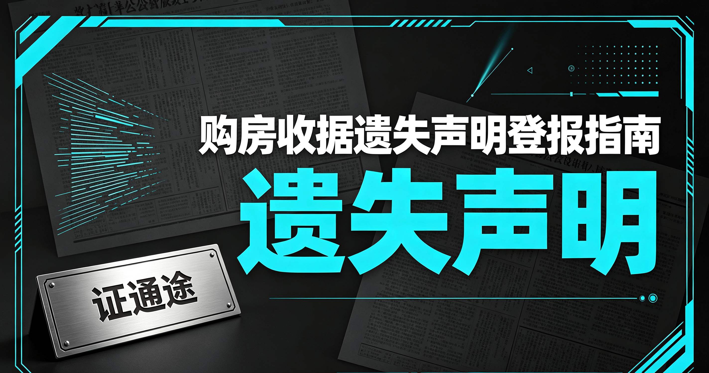 购房收据遗失声明登报指南.png