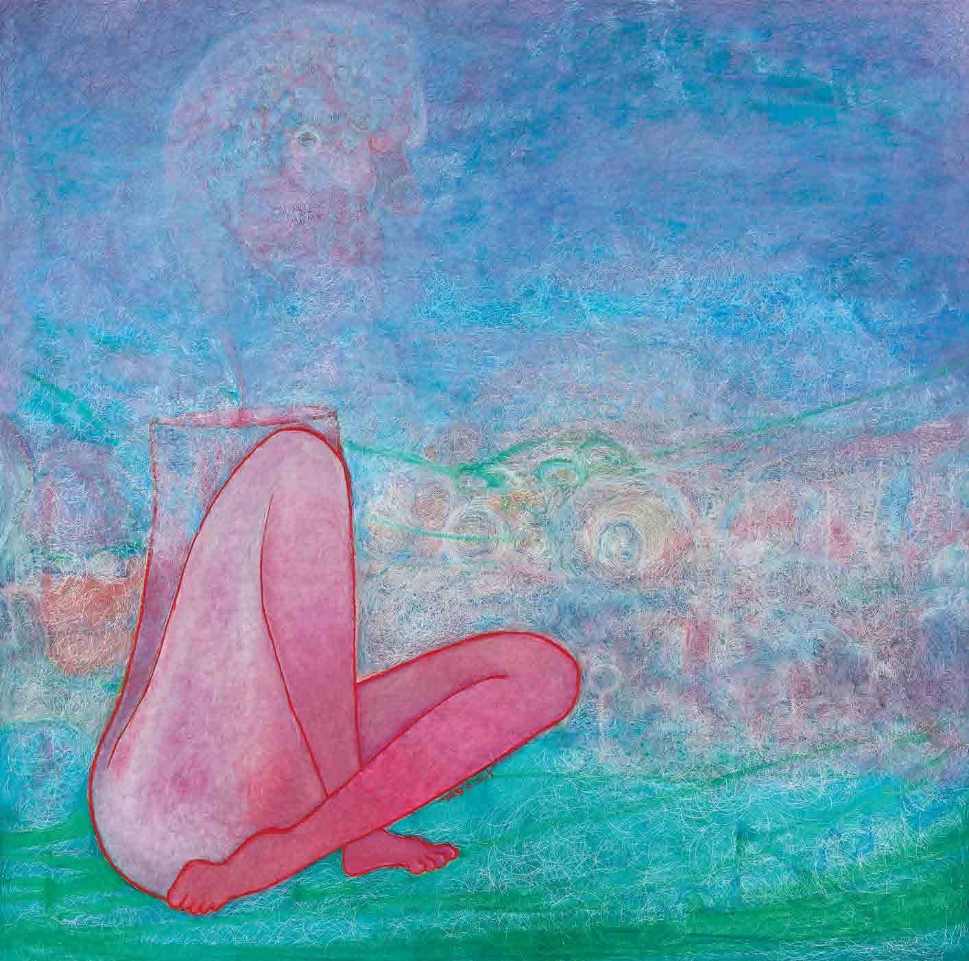 驳论 150x150cm 布面油画 2019.jpg