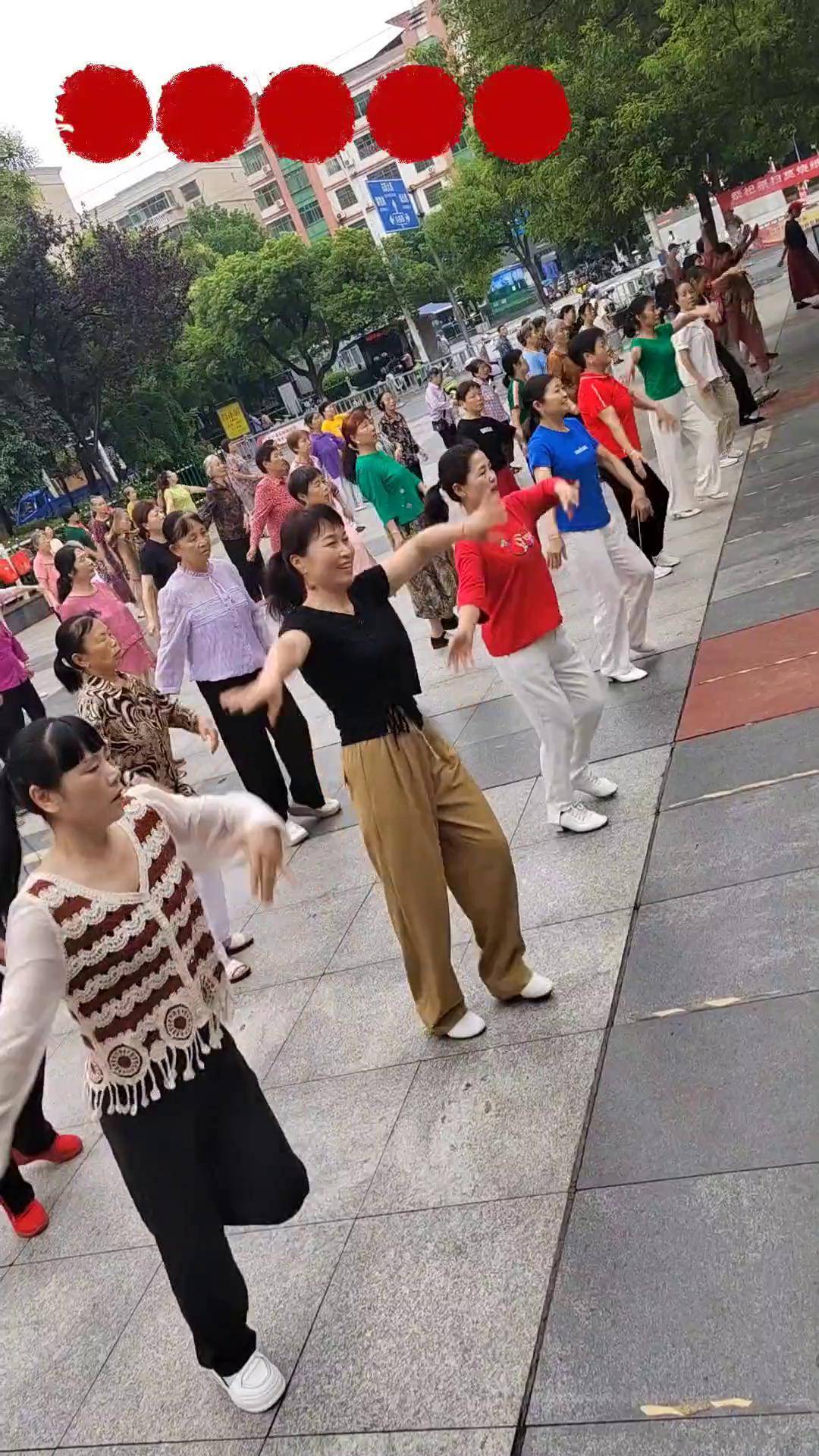 双枪老太婆零基础学舞蹈 户外舞蹈 每天坚持锻炼 豆豆广场舞