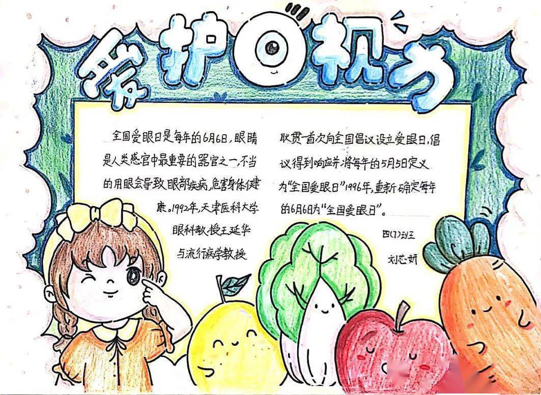 一张张充满活力的照片一张张展现创造力的手抄报诠释着同学们对健康的