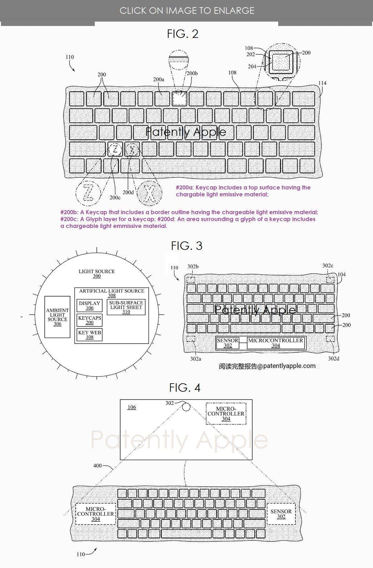 苹果可充电键盘背光系统专利曝光：延长 MacBook Air / Pro 续航 