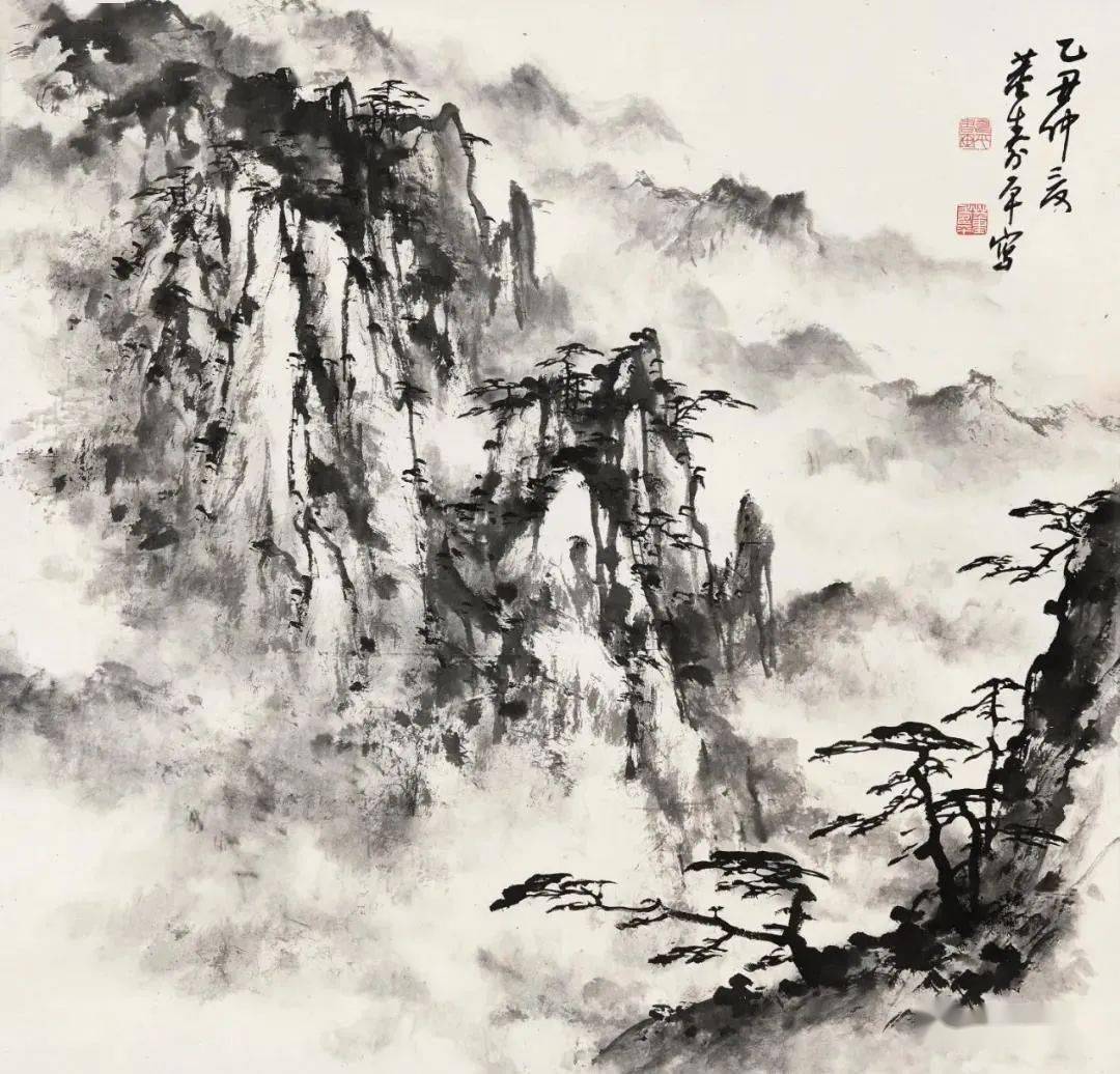 董壽平:我不是畫黃山,是看黃山,造黃山_作品_創作_國畫