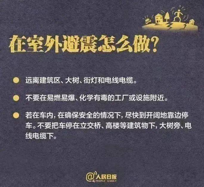 應急科普·防震避險丨關於地震,這些知識要牢記!_瀘沽湖_災害_手機