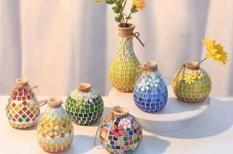 【活动招募】巧手慧心 "瓶"添乐趣——diy手工马赛克花瓶活动_宿迁