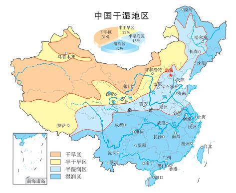 月份中國0℃等溫線02中國的南北方分界線01秦嶺淮河一線是東西走向的