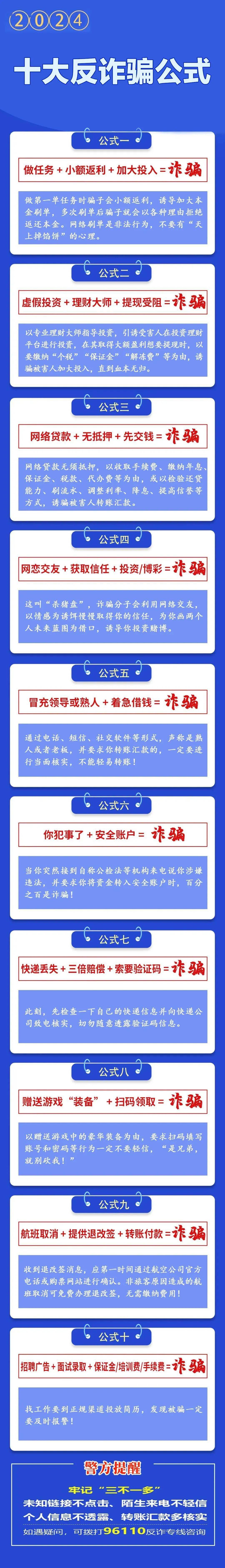 反诈骗标语图片