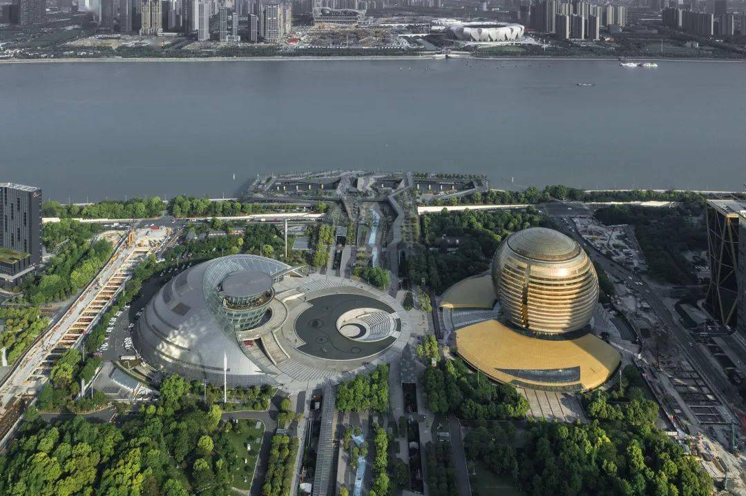 适合一日游的钱江新城景点_杭州_城市_钱塘江