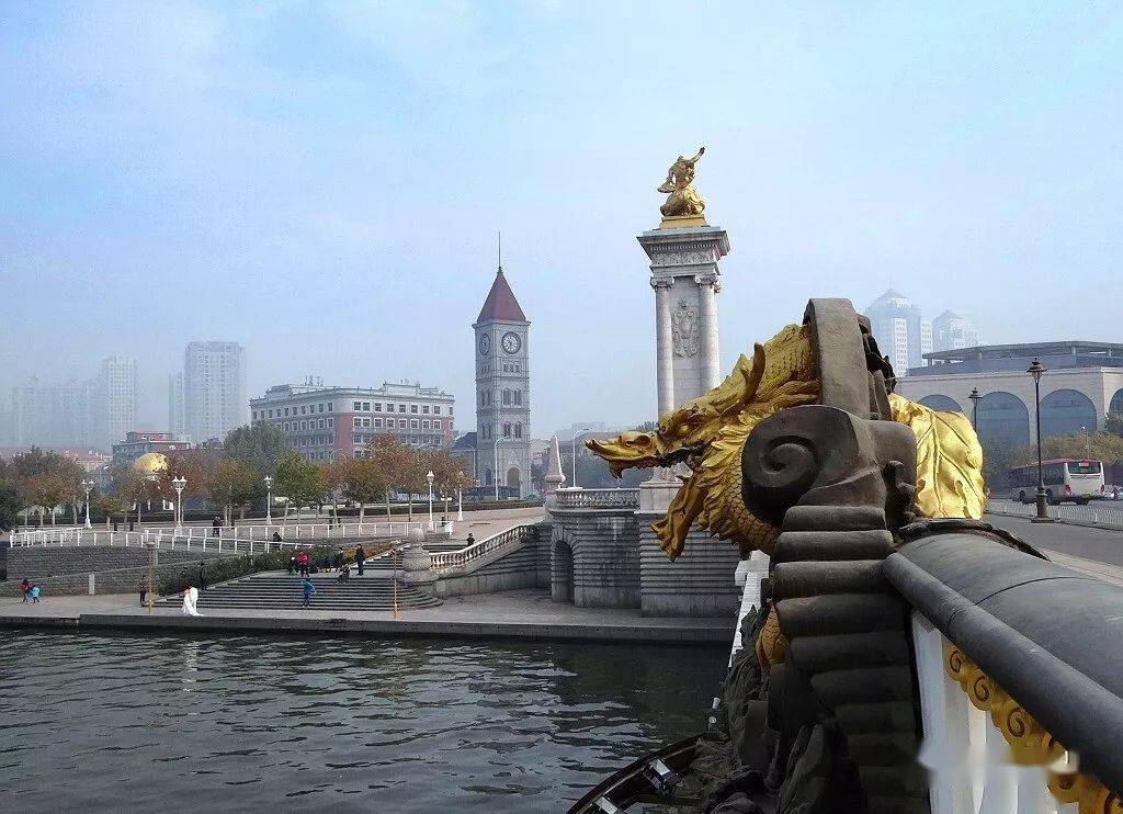天津 海河美景_建筑_城市_中将