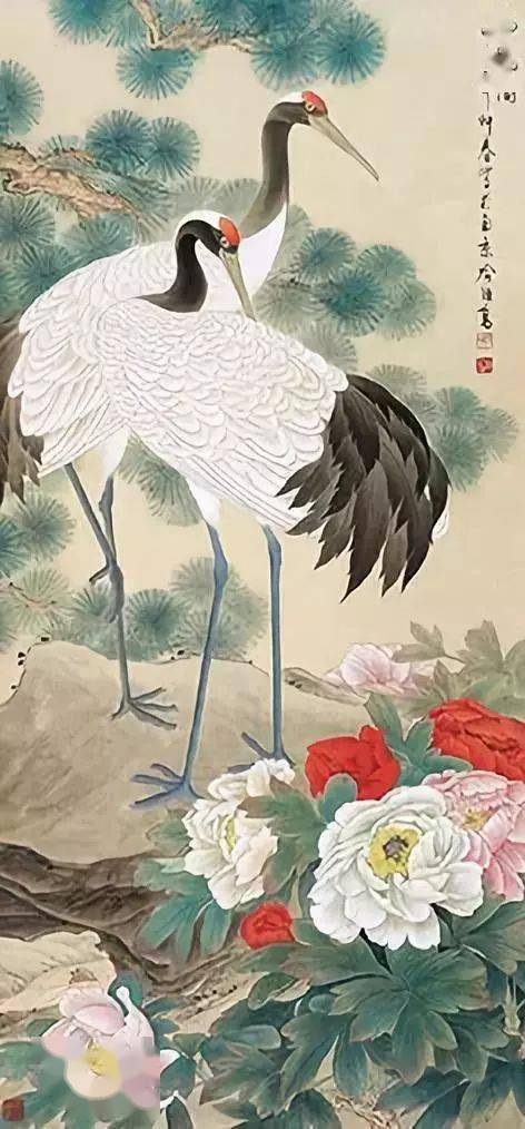 68只长寿仙鹤送给你!_年年_福如东海_海任