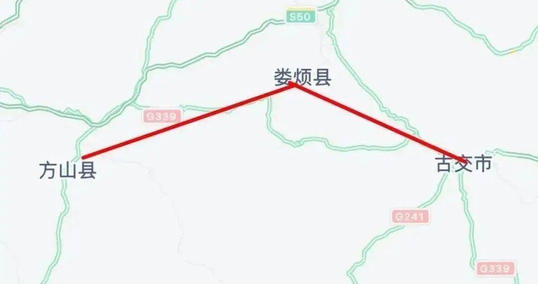 娄烦高速公路规划图片