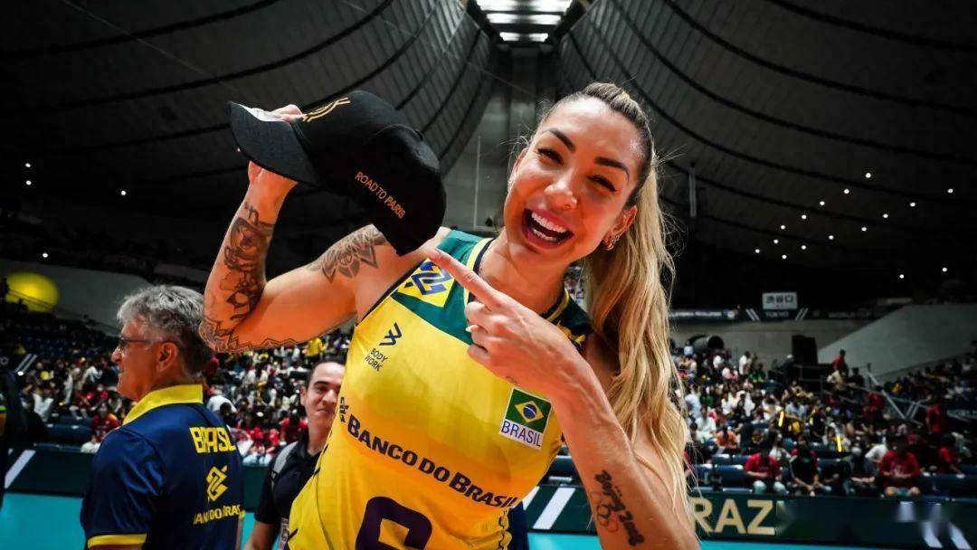 塔伊萨:李盈莹是实力超群的攻手 巴西女排是巴黎奥运会的顶级球队
