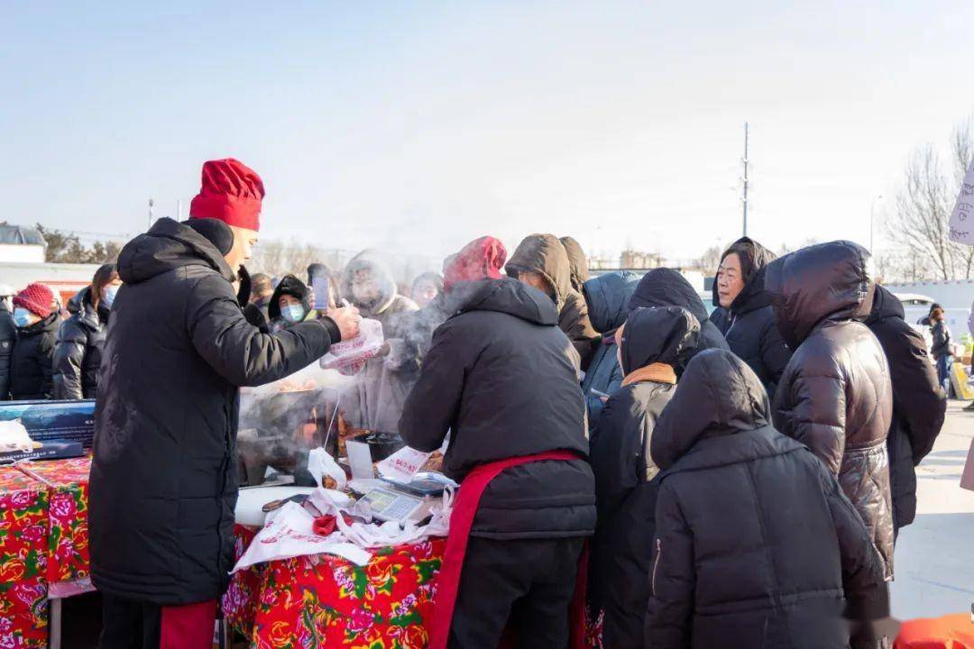 鲅鱼圈红旗大集年味浓!_东北_年货_营口
