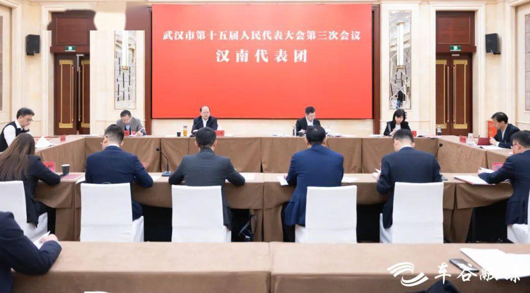 市人大代表,市委常委,武汉经开区工委书记,汉南区委书记刘子清主持