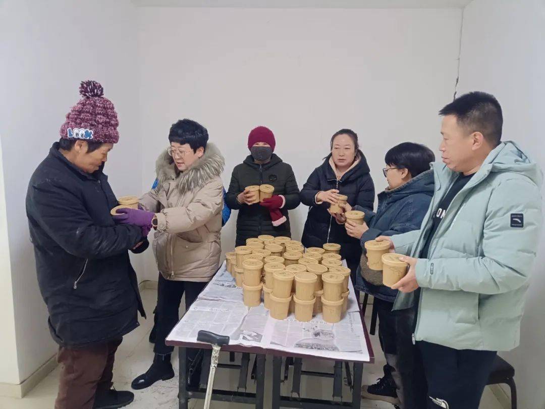 抚松县松江河镇:腊八粥·温暖又"粥"到!_活动_社区_传统