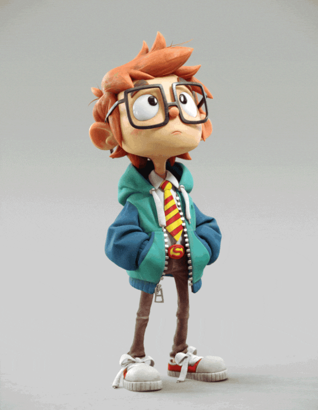 从业16年的卡通圈大神,他的3d作品长这样