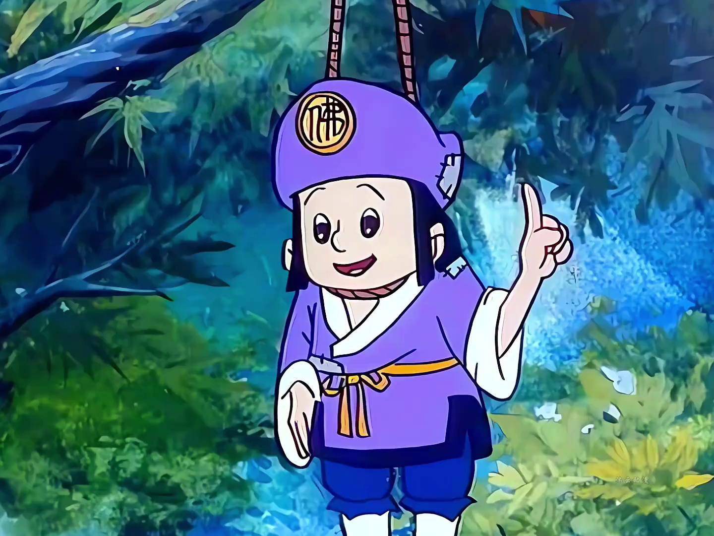 济公活佛救下上吊的老人,还巧妙的帮助找回女儿 国产动画 怀旧动画