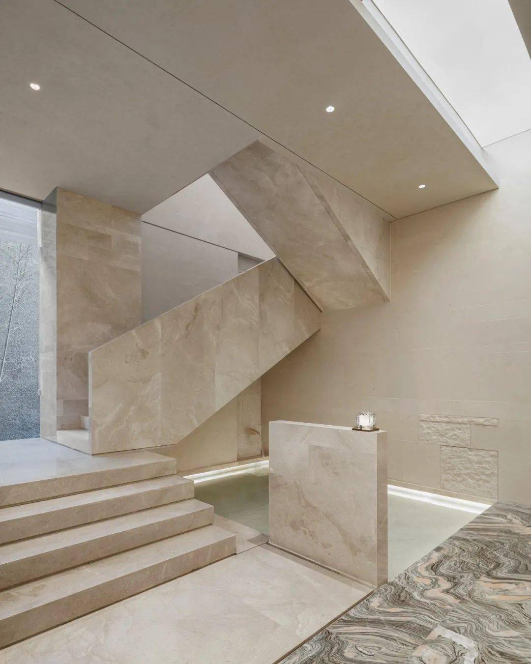 苏州平江·润宸售楼处,水云纱大理石演绎一场昆曲的姹紫