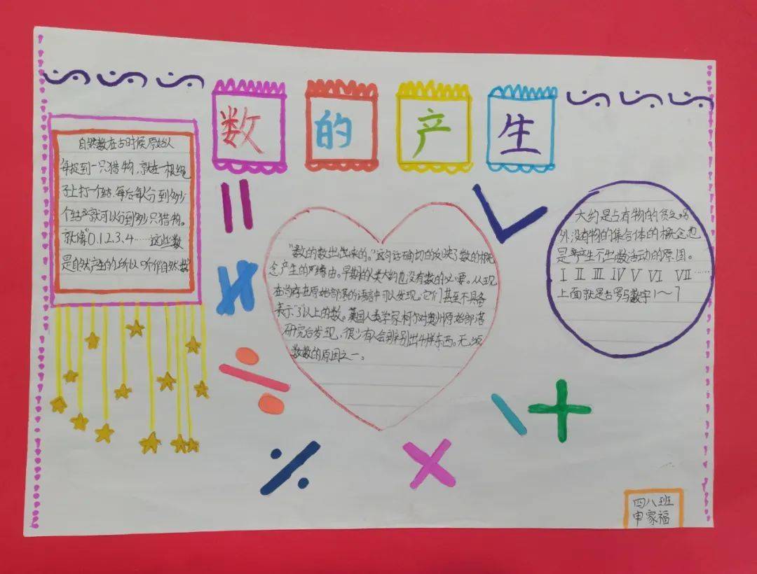 【幸福教育】寻根数源智绘精彩——焦东路小学四年级数学特色活动
