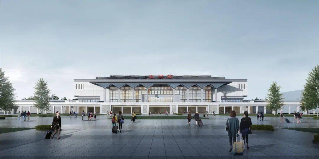 蚌埠这座新建高铁站,封顶!_五河_站房_泗县