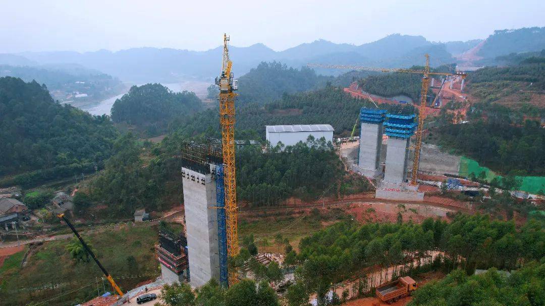 拼经济搞建设|市中区境内这条高速公路建设全面铺开_乐山_施工_进行