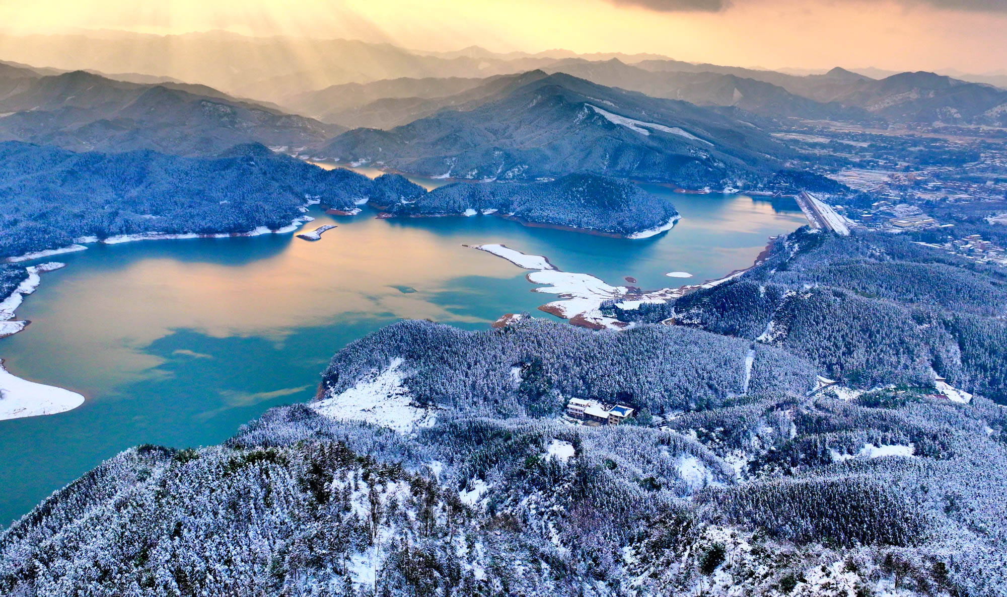 常宁天堂湖风景区图片