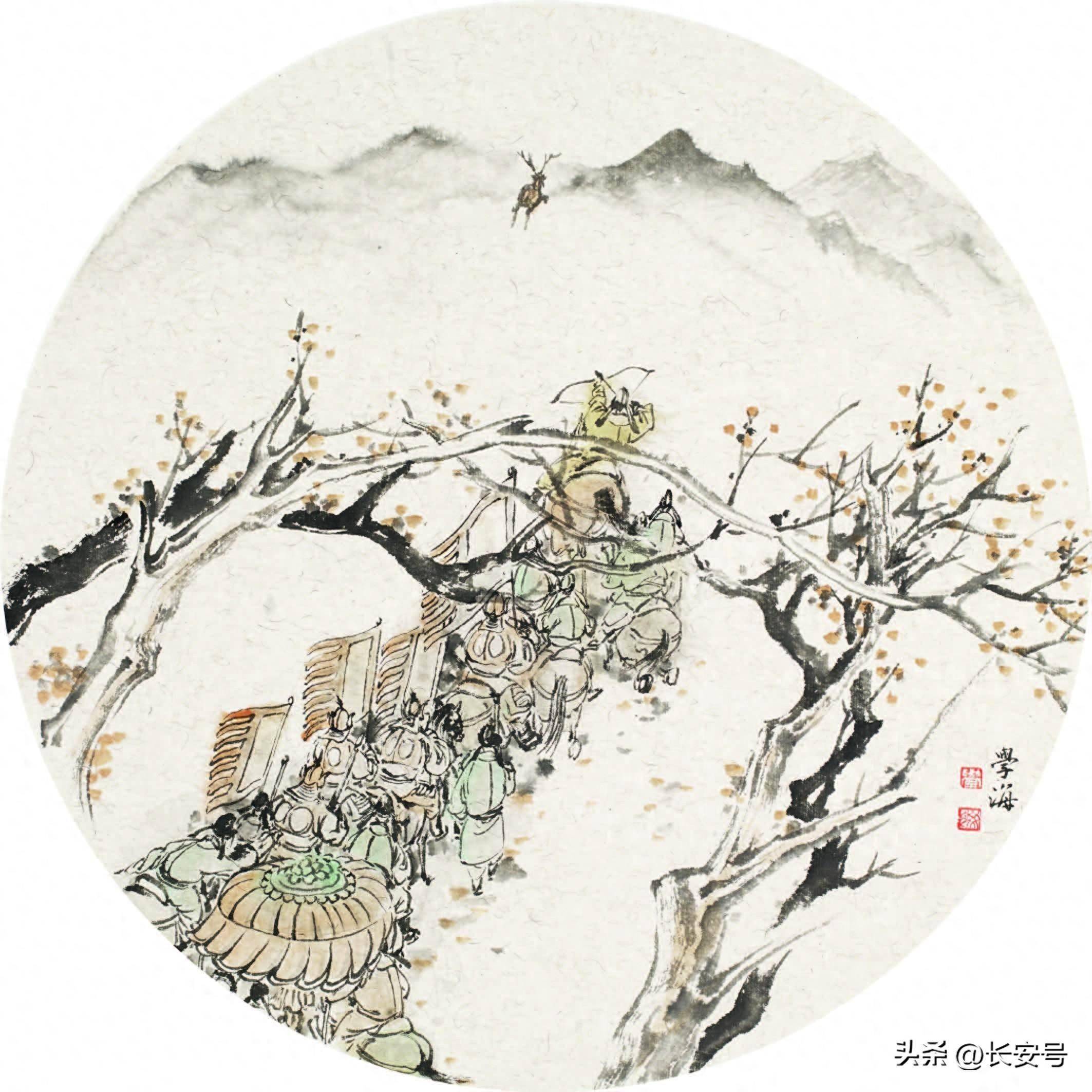 【诗画里的西安】忆长安·十月_浙东_樊珣_万国来